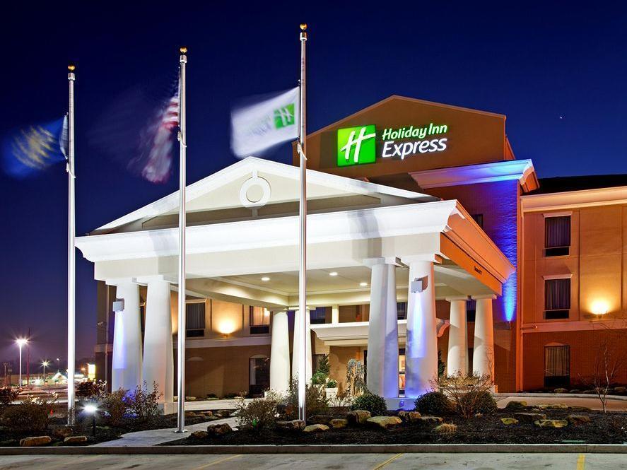 Holiday Inn Express Vincennes Exterior foto