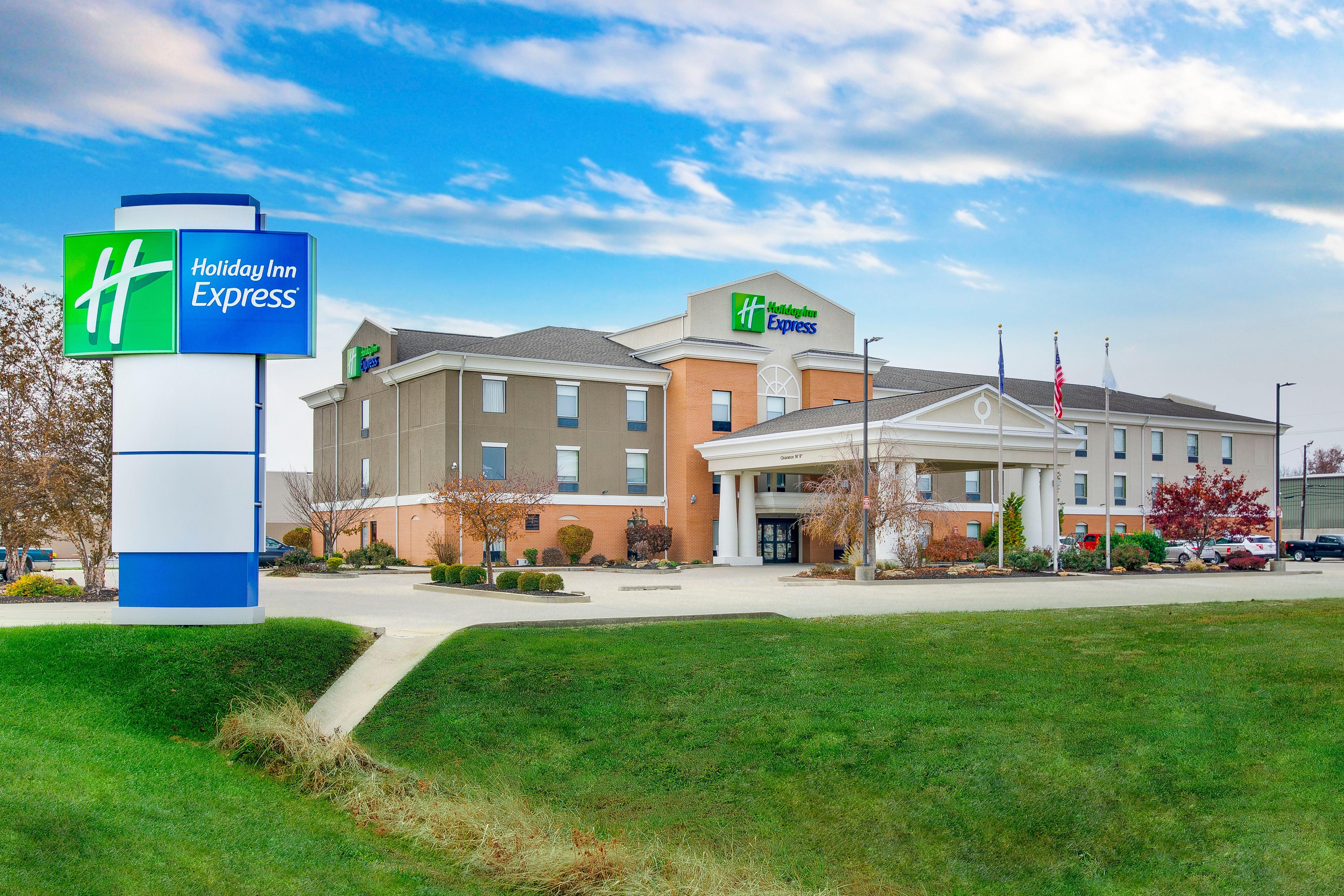 Holiday Inn Express Vincennes Exterior foto
